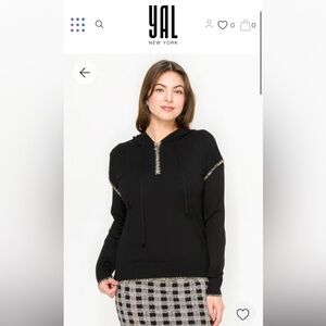 Yal New York NWT Hoodie Size Small